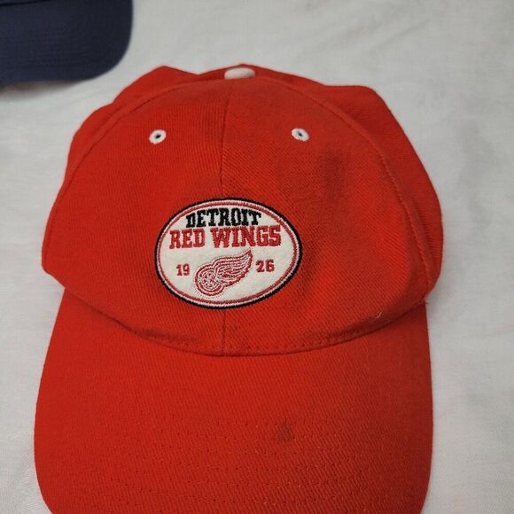 Vintage RARE Detroit Red Wings Hockey Hat Cap Patch Twins Ent. Official 1926 EUC - Picture 8 of 11